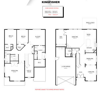 The Avocet floor plan